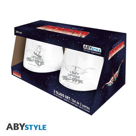 Abystyle Glass - Grendizer - Two glasses  