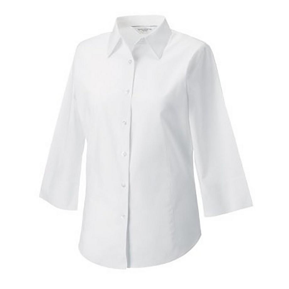 Russell Easy Care Chemisier 3/4 Manches  