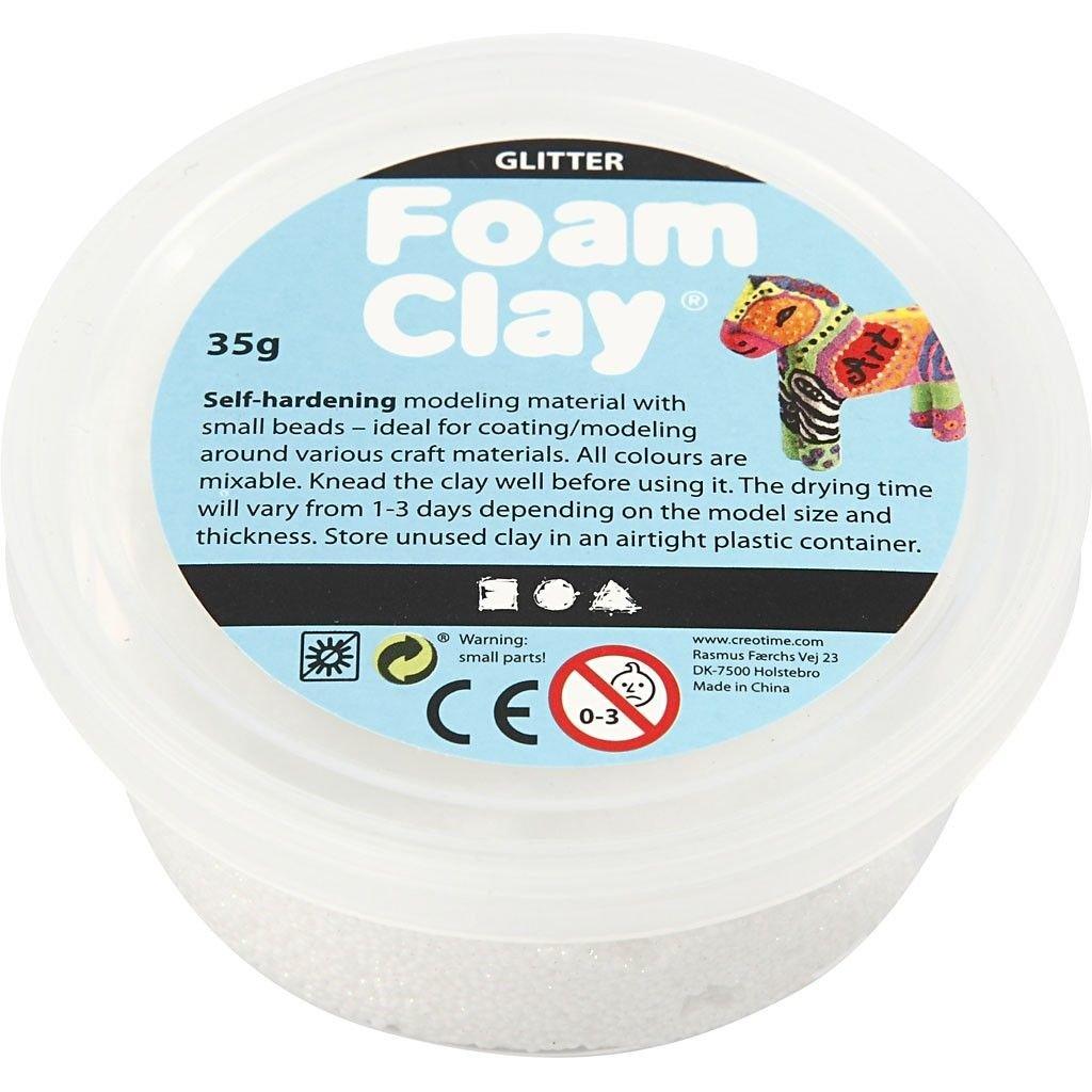 Creativ Company  Foam Clay Pâte à modeler 35 g Blanc 1 pièce(s) 