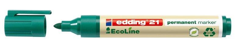 Edding EDDING Permanent Marker 21 1.5-3mm 21-4 grün  