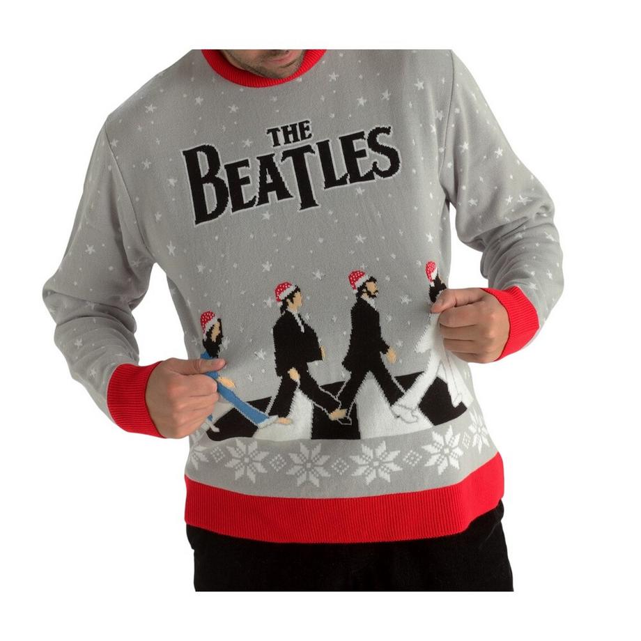 The Beatles Felpa Design Natalizio  