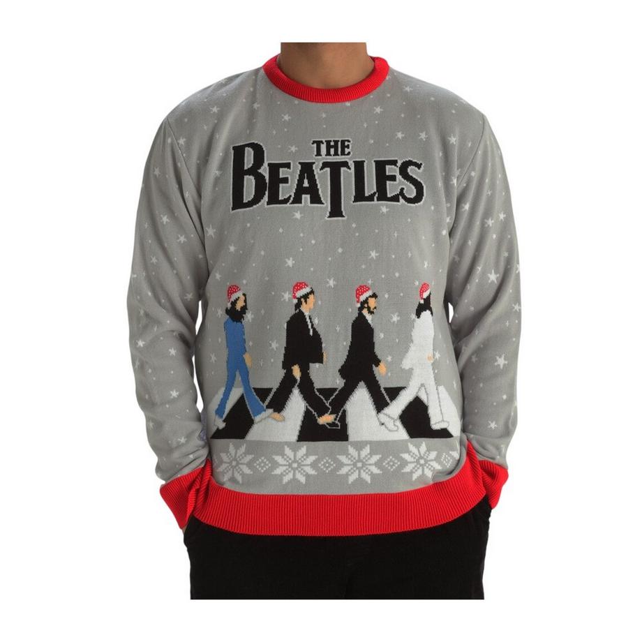The Beatles Felpa Design Natalizio  