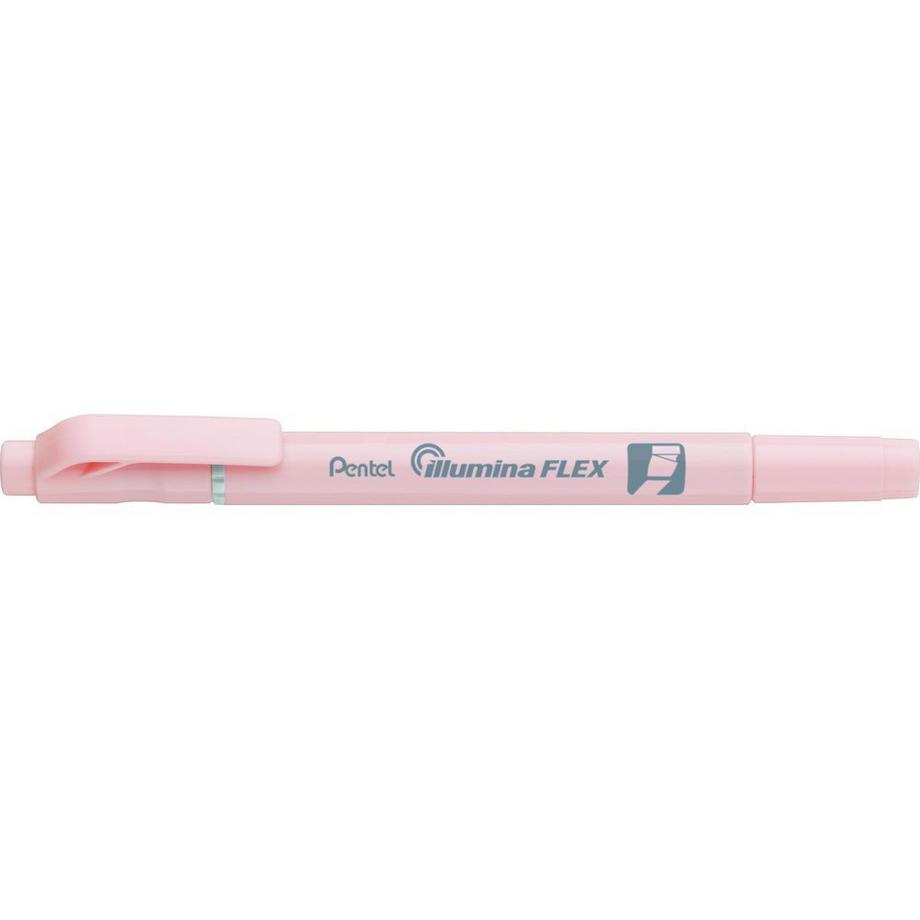 Pentel Illumina Flex evidenziatore 1 pz Punta sottile/smussata Rosa chiaro