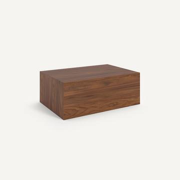 Schublade für Ankleidesystem Johanez aus Nussbaumfurnier