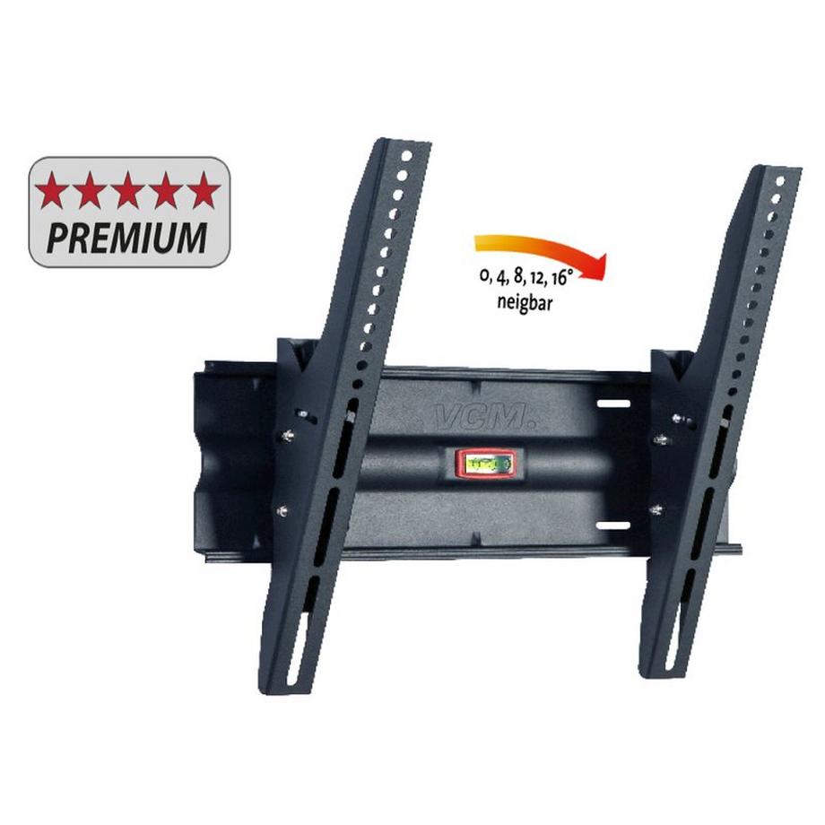 VCM Universal TV Halterung |VESA Wandhalterung  | Halter Fernsehhalter neigbar kippbar | Belastbarkeit bis zu 35 kg - WN110  