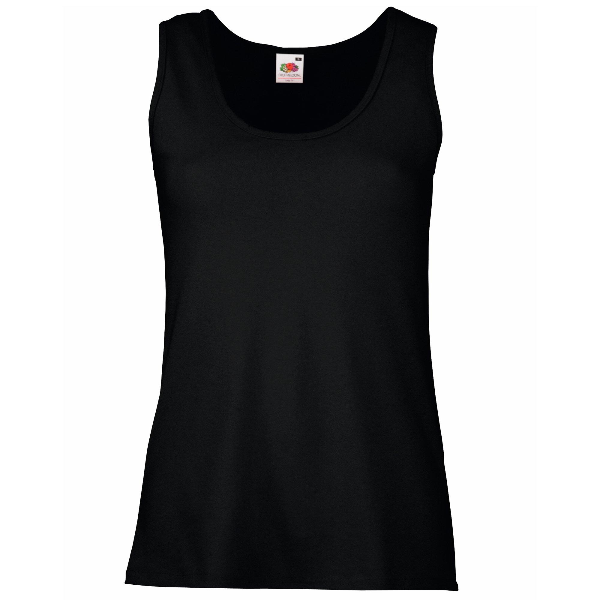 Image of Ladyfit Valueweight Tanktop Damen Schwarz S