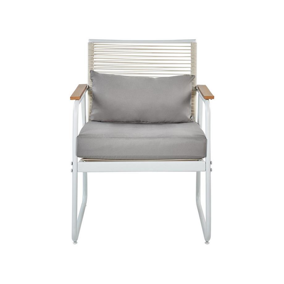 Beliani Set lounge pour jardin en Acier Moderne POMONTE  