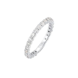 Elli  Ring Memoire Eternity Zirkonia Funkelnd 925 Silber 