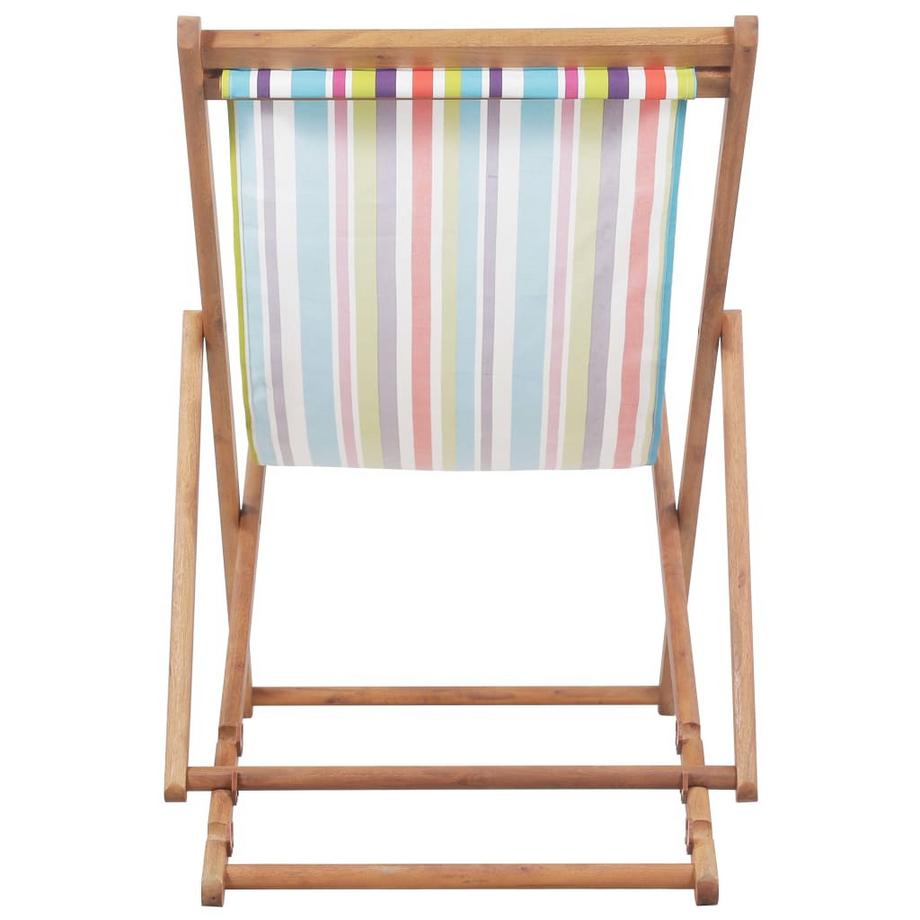 VidaXL Chaise de plage tissu  