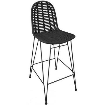 Tabouret Paco noir