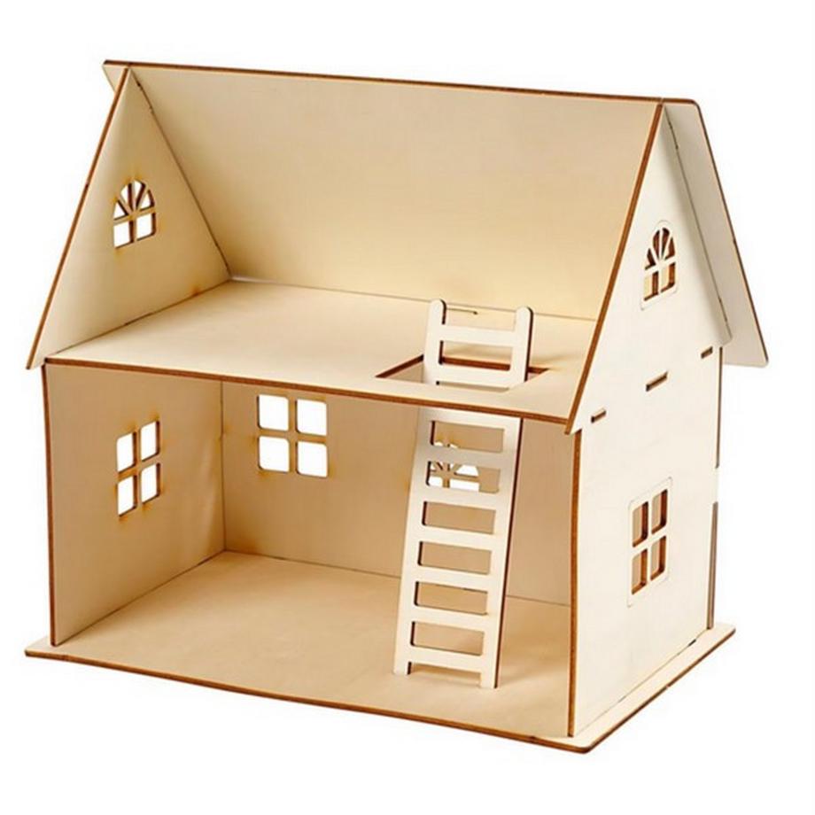 Creativ Company  Puppenhaus zum Zusammenbauen 
