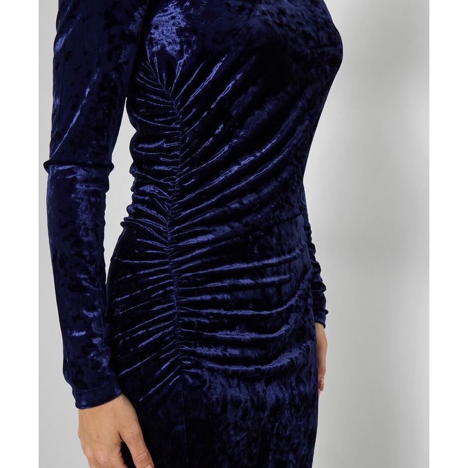 Joe Browns Samtkleid Asymmetrischer Saum  