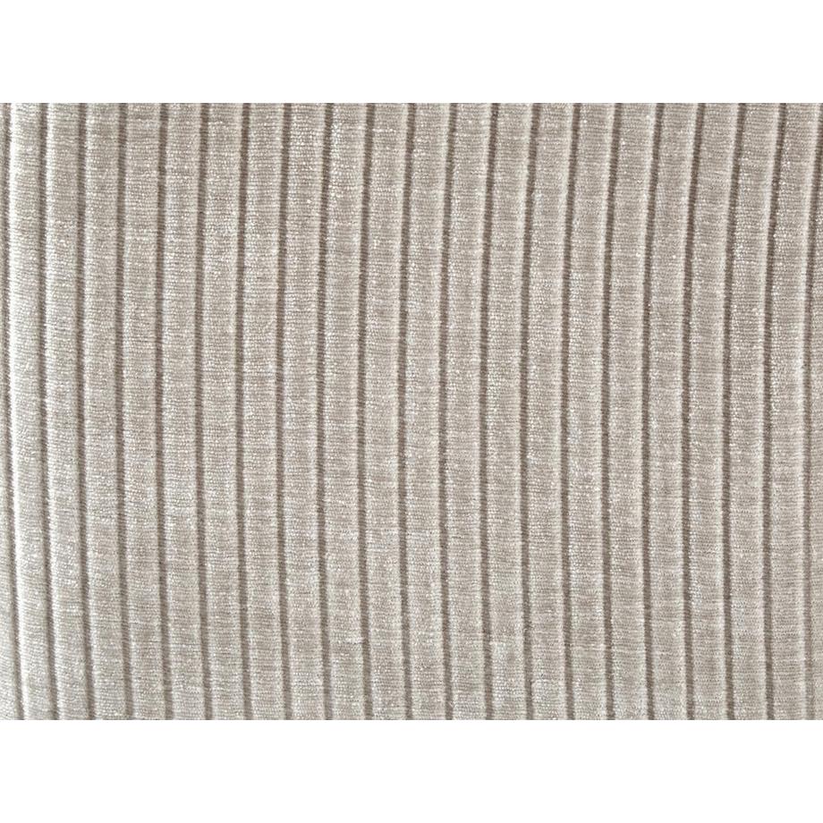 Maison Céphy Pouf en velours côtelé beige TIRONO de Maison Céphy  