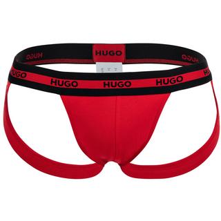 HUGO  Jockstrap  Paquet de 3 Stretch-JOCKSTRAP TRIPLET PLANET 