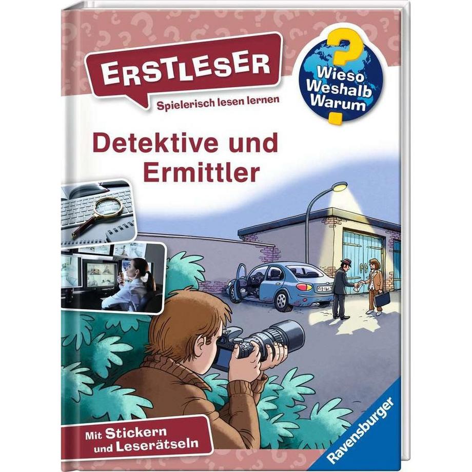 Wieso? Weshalb? Warum? Erstleser, Band 11: Detektive und Ermittler Noa, Sandra; Sohr, Daniel (Illustrationen) Couverture rigide 