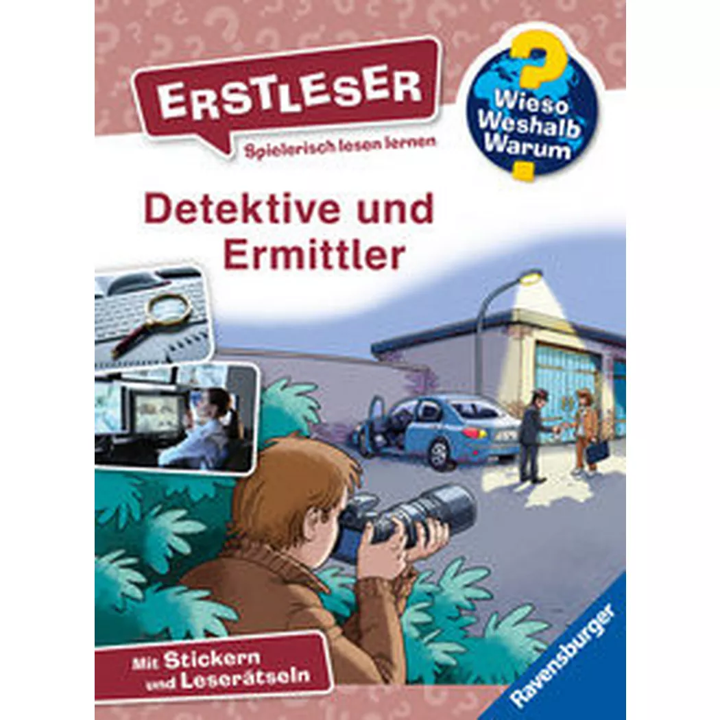 Ravensburger - Wieso? Weshalb? Warum? Erstleser, Band 11: Detektive und Ermittler, Noa, Sandra; Sohr, Daniel (Illustrationen)