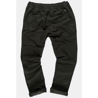 JP1880  Pantalon en lin mélangé. Taille élastique. Coupe Basic Fit 