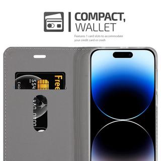 Cadorabo  Housse compatible avec Apple iPhone 14 PRO MAX - Coque de protection avec fermeture magnétique, fonction de support et compartiment pour carte 