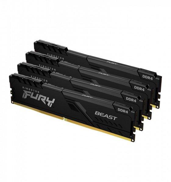 Kingston  FURY Beast (4 x 32GB, DDR4-3200, DIMM 288 pin) 