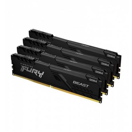 Kingston  FURY Beast (4 x 32GB, DDR4-3200, DIMM 288 pin) 