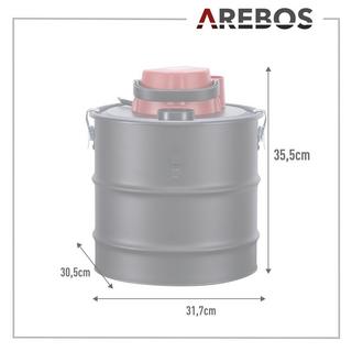 Arebos ECO Aschesauger Kaminsauger 1000W | 15L  