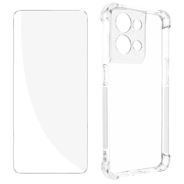 Avizar  Coque Oppo Reno 8 5G et Verre Trempé 