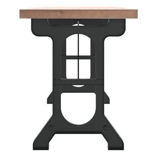 VidaXL Table à dîner bois  