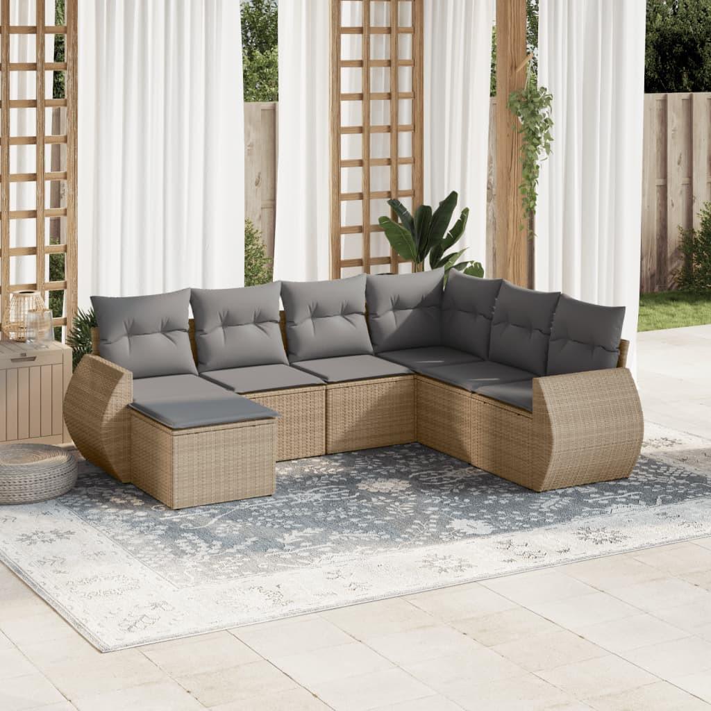 VidaXL Garten sofagarnitur poly-rattan  