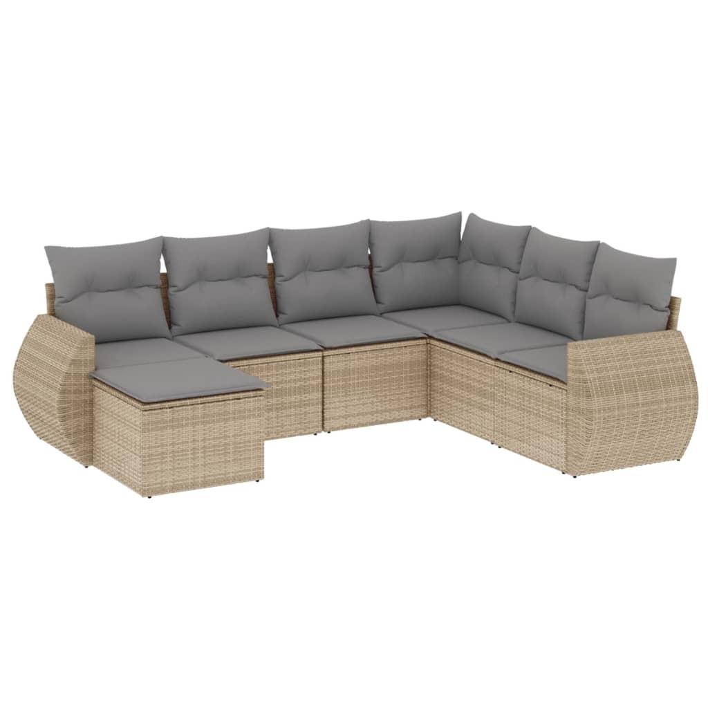 VidaXL Garten sofagarnitur poly-rattan  