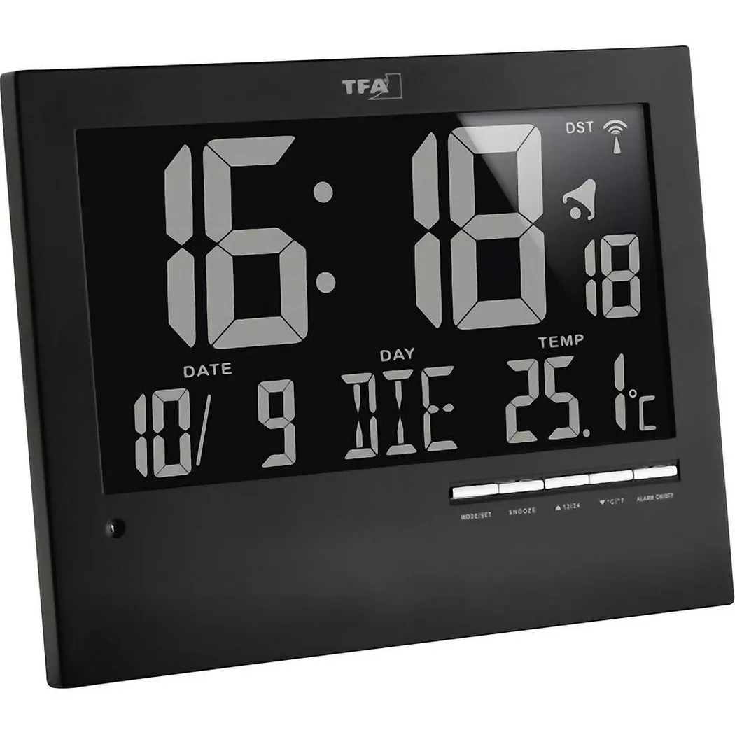 Tfa-dostmann tfa 60.4508 funk horloge murale