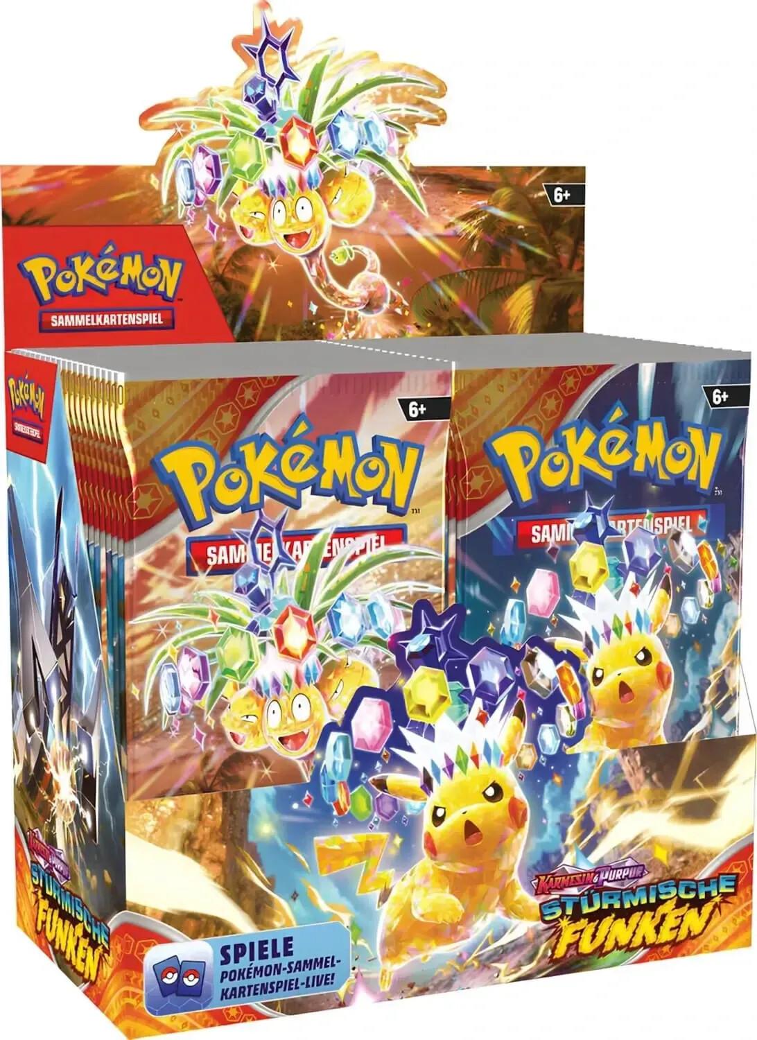 Pokémon  TCG: Stürmische Funken Booster Display (36) - DE 