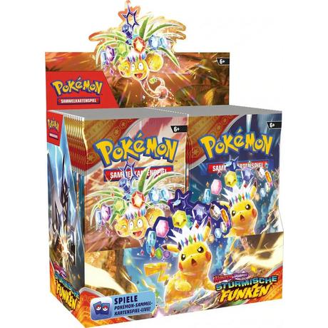 Pokémon  TCG: Stürmische Funken Booster Display (36) - DE 