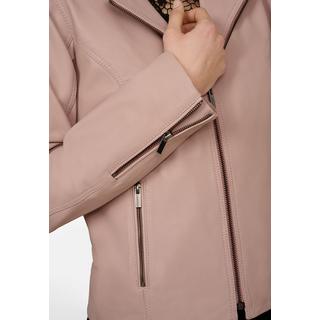 RICANO  Lederjacke Amelie, Klassischer Stil mit Reversekragen 