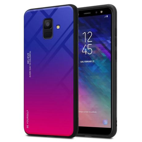 Cadorabo  Hülle für Samsung Galaxy A6 2018 Zweifarbig 