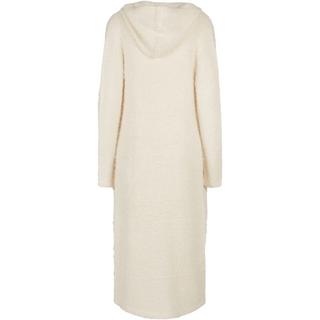 URBAN CLASSICS Cardigan Lungo Cappuccio Piume Donna Taglie Forti  