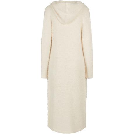 URBAN CLASSICS Cardigan Lungo Cappuccio Piume Donna Taglie Forti  