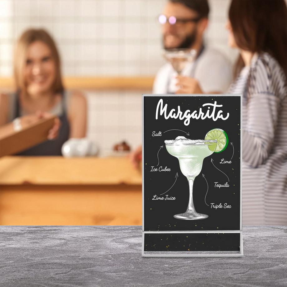 B2X  6er Set Tischaufsteller DIN A5 