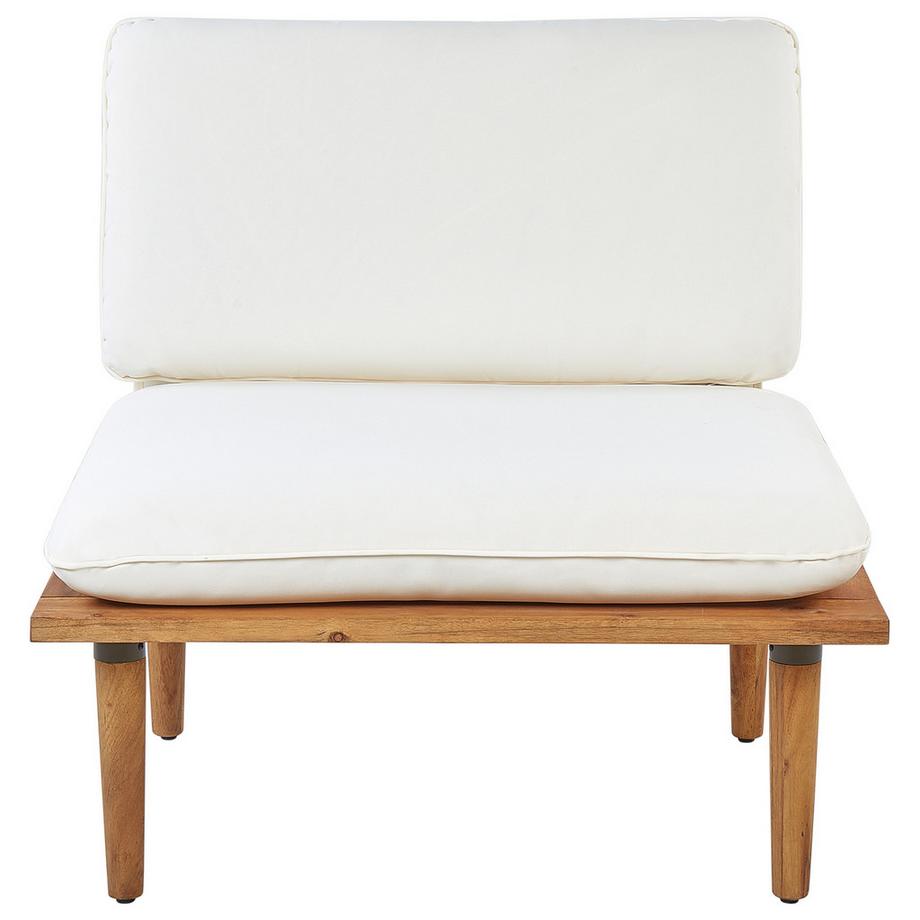 Beliani Set divani con tavolino en Legno d'acacia certificato FSC®  FRASCATI  