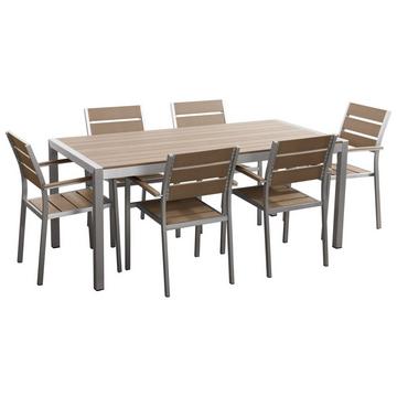 Set da pranzo per 6 persone en Legno plastico Industriale VERNIO