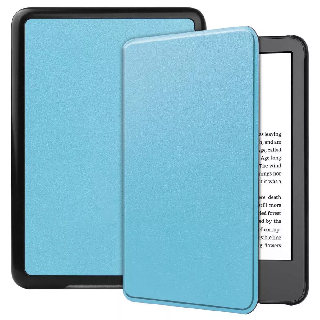 Cover-Discount - Kindle 2022 (6.0 / 11.gen.) Schutzhülle Etui, Taubenblau, 10-11"