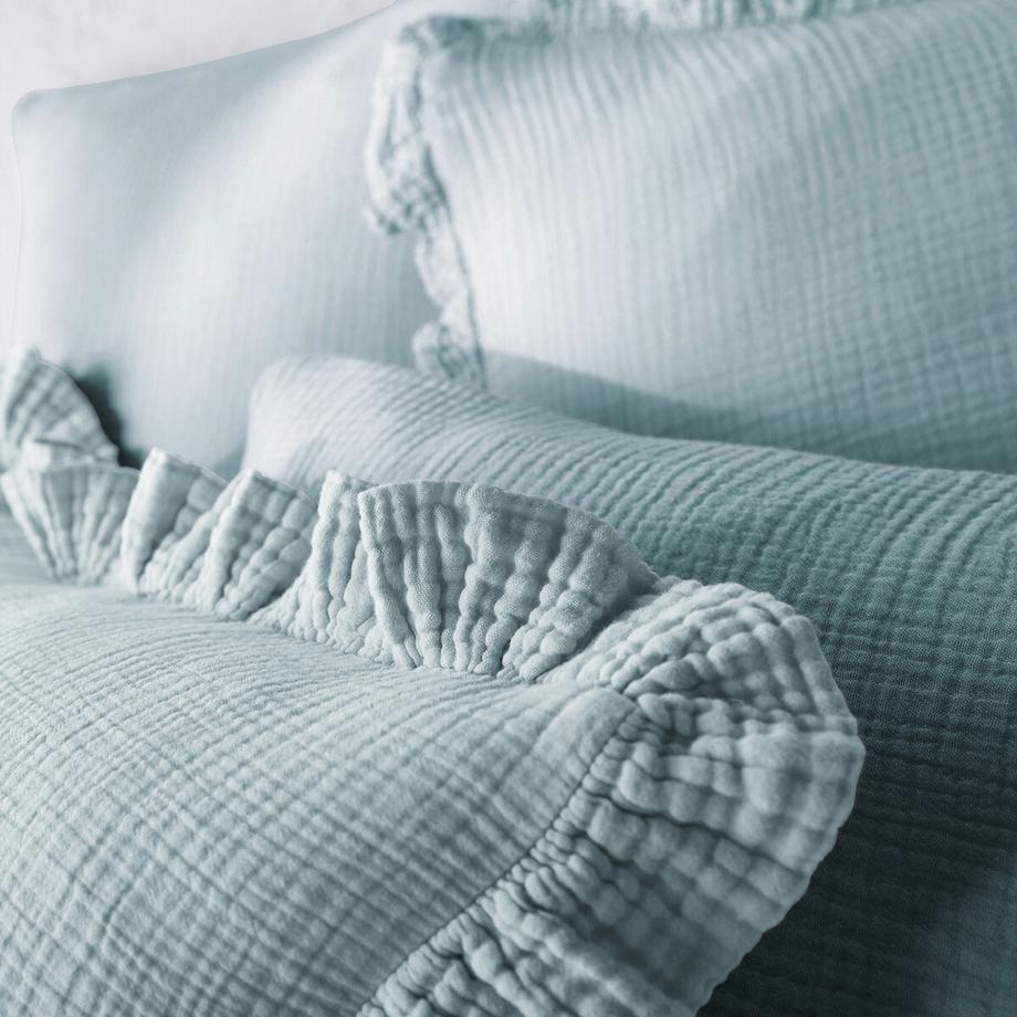 La Redoute Intérieurs Kumla Drap Plat Mousseline de Coton  