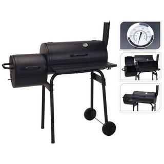 ProGarden Barbecue-smoker stahl  