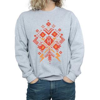 Harry Potter  Sweatshirt de Noël en coton Fair Isle 