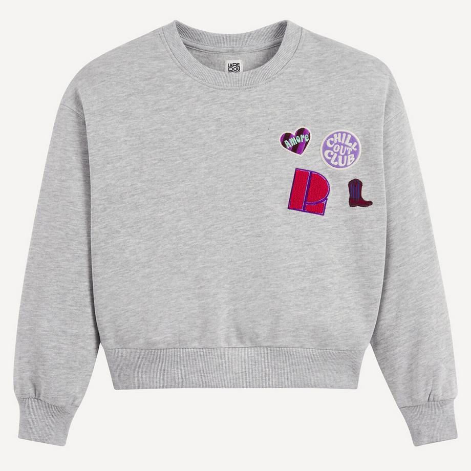 La Redoute Collections  Sweat col rond en molleton 