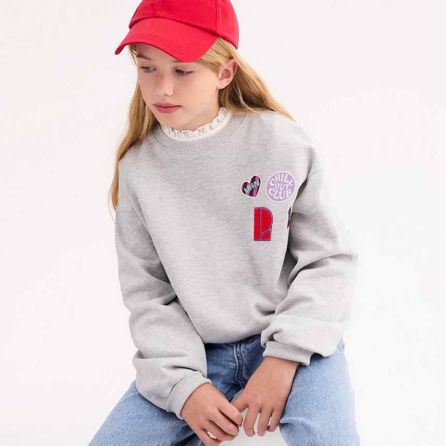 La Redoute Collections  Sweat col rond en molleton 