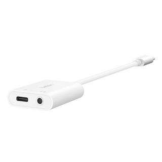 belkin  ROCKSTAR 3.5 MM AUDIO + USB-C CHARGE ADAPTER 