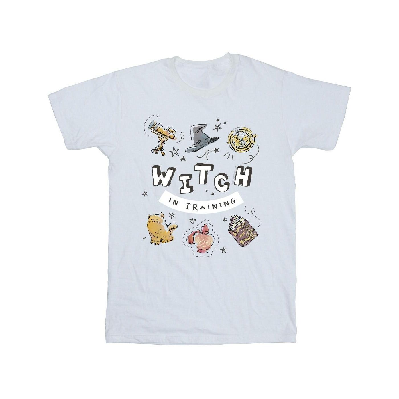 Image of Witch In Training Tshirt Herren Weiss S