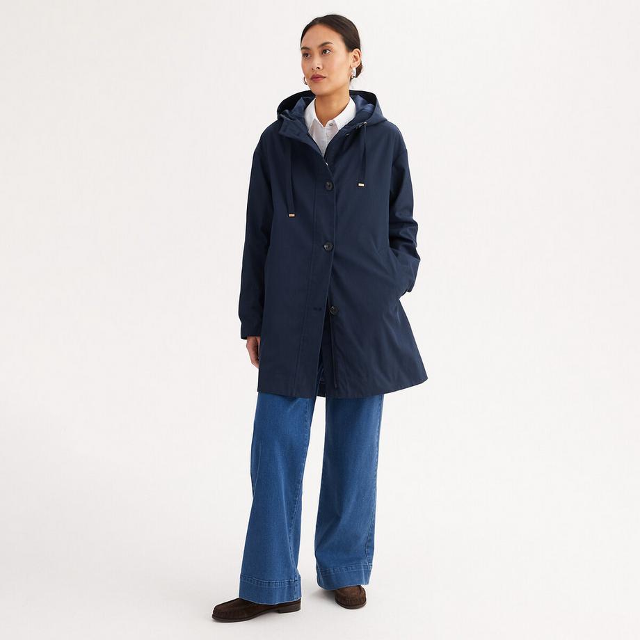 La Redoute Collections Parka di media lunghezza con cappuccio fisso e cerniera  