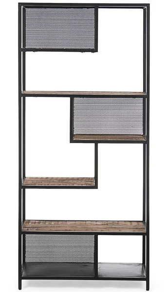 mutoni Scaffale libreria 6 ripiani Roderic  