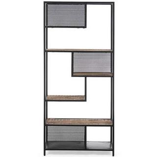 mutoni Bücherschrank Regal 6 Ablagen Roderic  